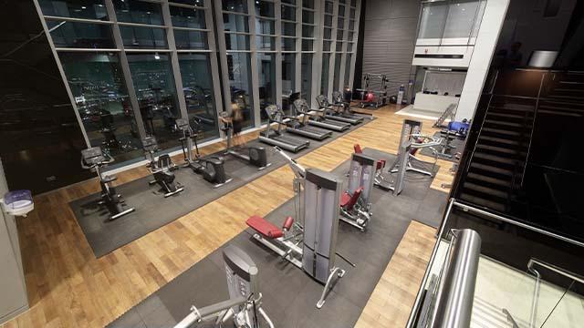 best gym interior Dubai