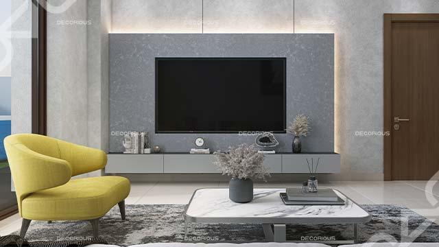 living room interior design Dubai
