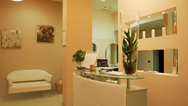 Waiting Room in a beauty salon