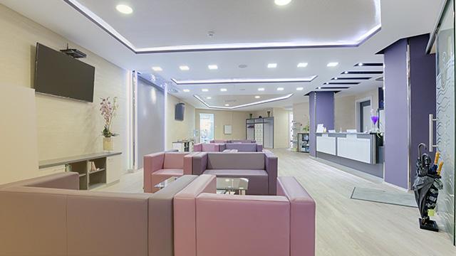 Waiting Room in a modern clinic