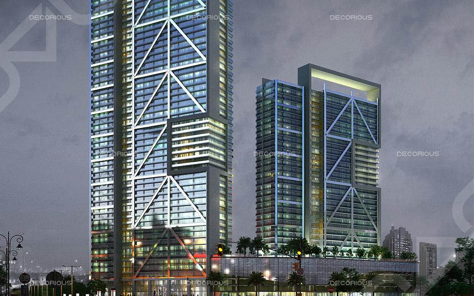 التصميم المعماري لمشاريع الضيافة في دبي